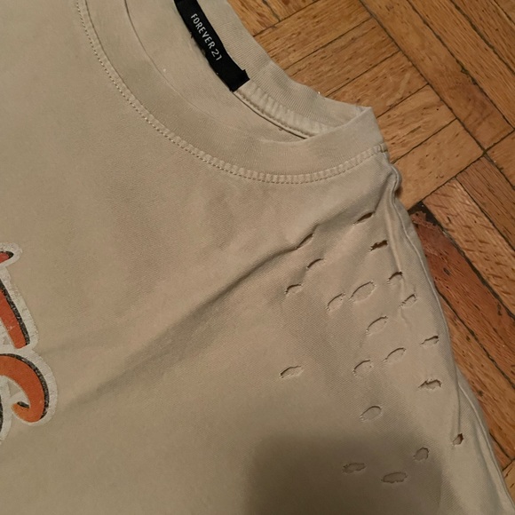 VINTAGE FOREVER 21 SPEEDMASTERS RACING NASCAR STYLE DISTRESSED T SHIRT - Picture 3 of 6